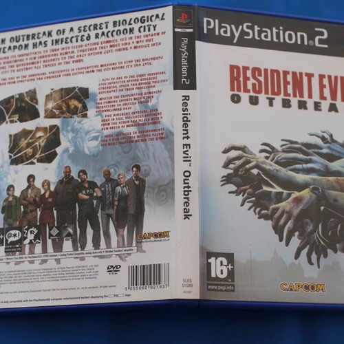 Resident Evil Outbreak PlayStation 2 like new