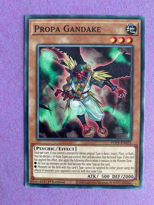 Yu-Gi-Oh! Card Propa Gandake like new
