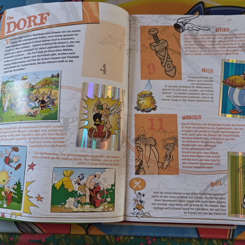 Asterix & Obelisk Panini German sticker album