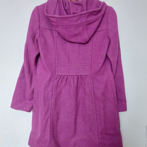 Benetton coat no 40 (SMALL) like new, pink-purple