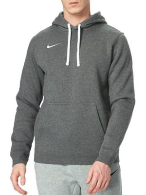 Nike AR3239 Team Club 19 Fleece Hoodie like new, men's M-L, gray