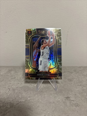 2025-26 Panini Select Euroleague Sergio Llull Green Camo card new