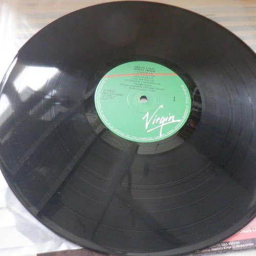 Simple Minds Life In A Day rare Greek pressing vinyl LP like new
