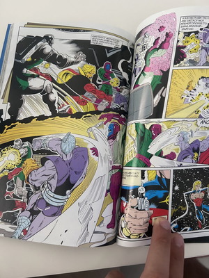 Marvel Infinity War comic book, Greek edition