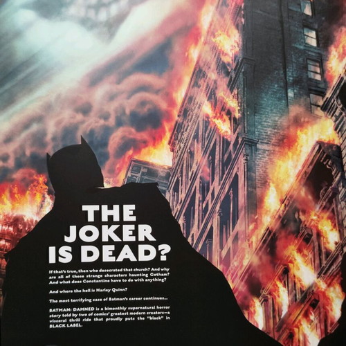Batman: Damned #2 like new, 1st print, Black Label, English