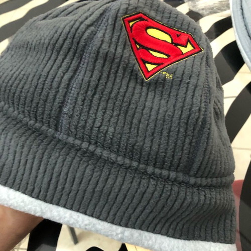 Superman hat new, grey with logo