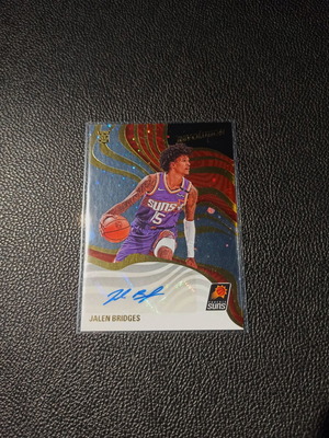 Panini Revolution Jalen Bridges Autograph RC 2024-2025 like new