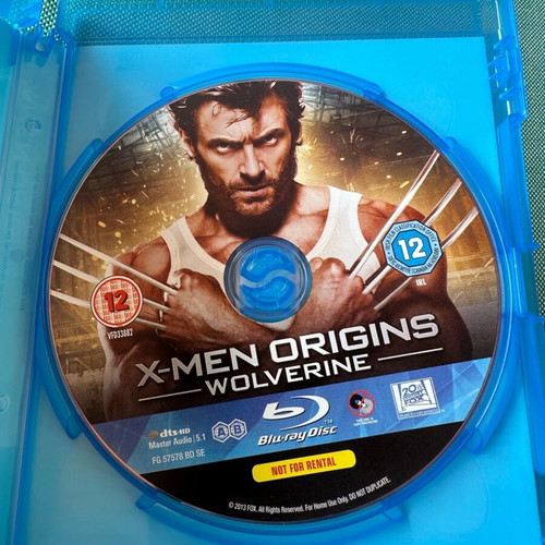 Wolverine 2 movies Blu-Ray with English subtitles, like new
