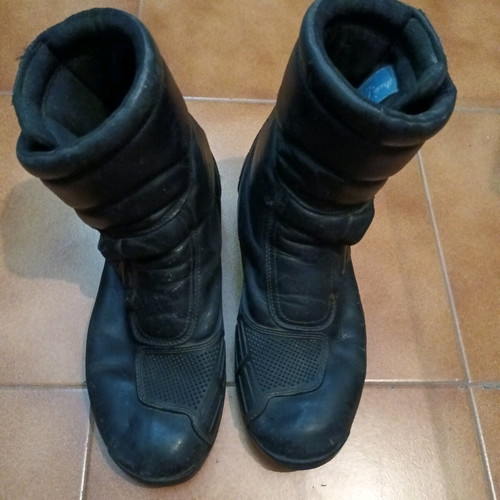 Miami waterproof motorcycle boots used, size 45