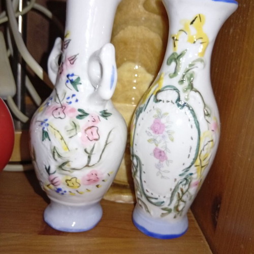 Porcelain vases like new, set of two, vintage
