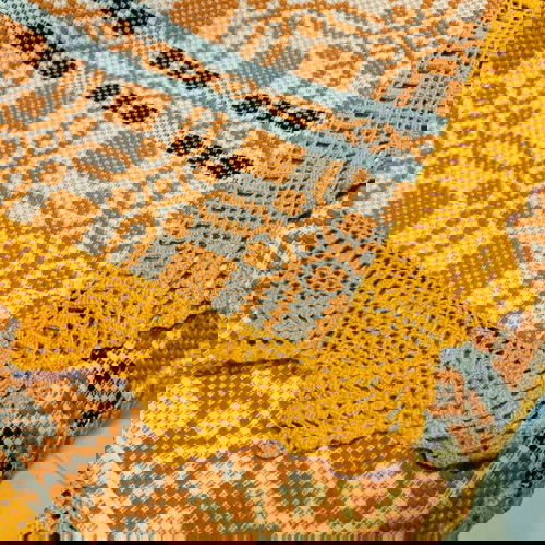 Υφαντό τραπεζομάντηλο αχρησιμοποίητο κυκλαδικής τέχνης