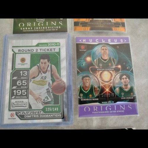 Origins Panini basketball cards