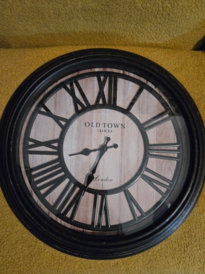 Μεγάλο ρολόι τοίχου 51cm Old Town Clocks London σαν καινούργιο