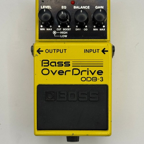 Boss ODB-3 Bass Overdrive pedal used