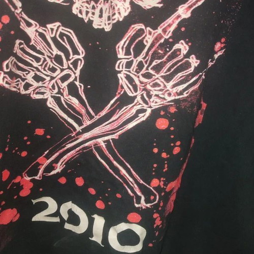 Metallica Club T-shirt 2010, XL size