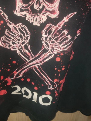 Metallica Club T-shirt 2010, XL size
