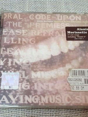 Alanis Morissette Supposed Former Infatuation Junkie CD μεταχειρισμένο, rock