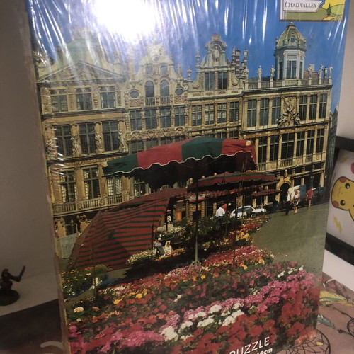 Chad Valley Grand Squares Brussels Puzzle sealed, 1000 pieces