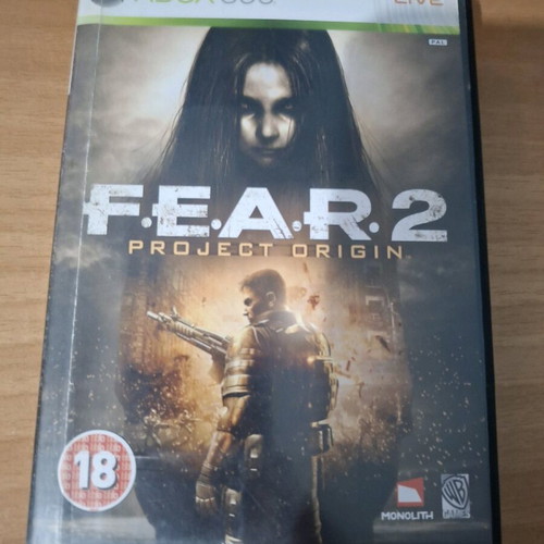 Fear 2 Xbox 360 used with scratches