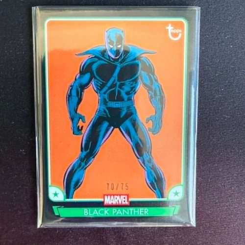 2026 Topps Brooklyn Collection Marvel Captain America Black Panther card new