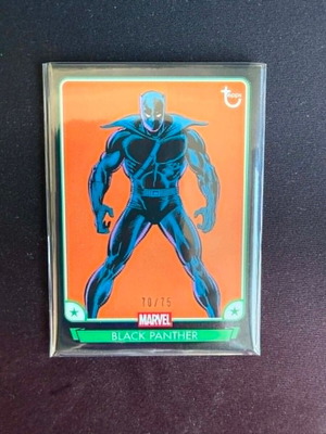 2026 Topps Brooklyn Collection Marvel Captain America Black Panther card new
