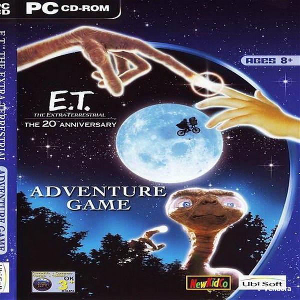  E.T. ADVENTURE GAME  - PC GAME