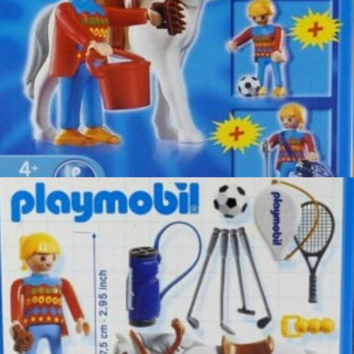 Playmobil 4948 - 4949 multisport 2002 like new, set