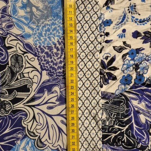 Desigual dress like new, boho chic in blue, purple and white