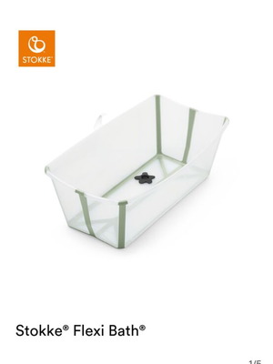 Stokke Flexi Bath πτυσσόμενο μπανάκι μωρού
