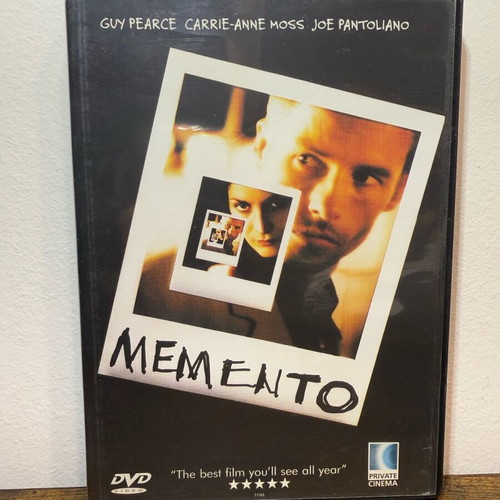 Memento DVD Private Cinema like new with Greek subtitles