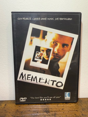 Memento DVD Private Cinema like new with Greek subtitles