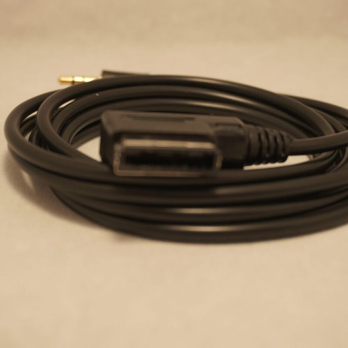 AUX Cable AMI/MMI/MDI to 3.5mm Jack new, black, 2m