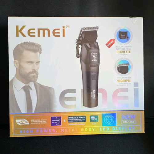 Kemei KM 1858 DLC professional hair clipper new