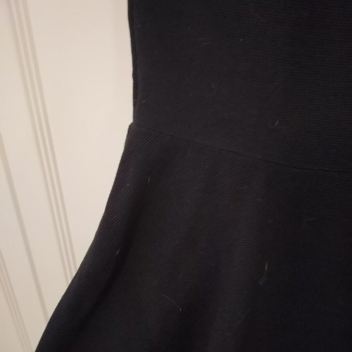 H&M black winter dress size L like new