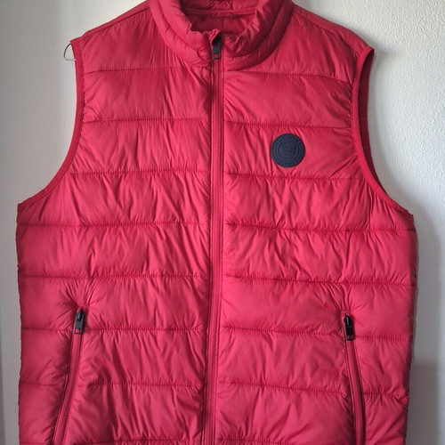 Jack & Jones sleeveless vest like new, red, sizes S/M