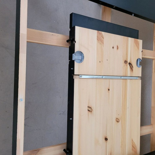 Wenge table used with 2 extensions 2.02×1.05 m