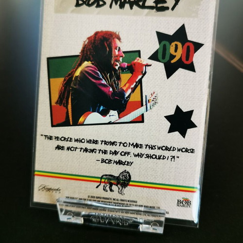 Συλλεκτική κάρτα Bob Marley #090 καινούργια με υπογραφή
