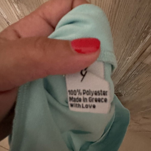 Studio 83 suit turquoise, like new, jacket M pants large