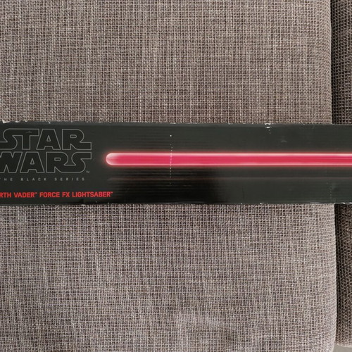 Star Wars The Black Series Darth Vader Force FX Lightsaber new