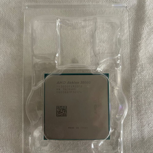 AMD Athlon 3000 processor with Ryzen 5 AM4 socket cooler like new