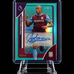 Topps Chrome Premier League Gabriel Agbonlahor Auto Card 102/199