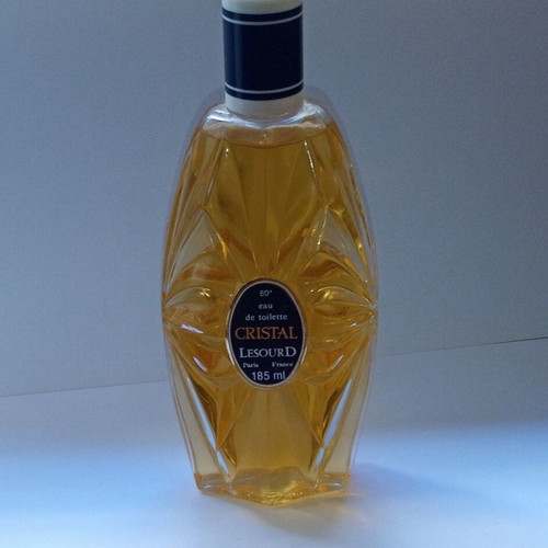Vintage Lesourd Cristal Eau de toilette Splash 185 ml new