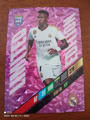 Panini FIFA 365 2023-2024 Adrenalyn XL Limited Edition XXL Vinicius Vini Jr. κάρτα καινούργια