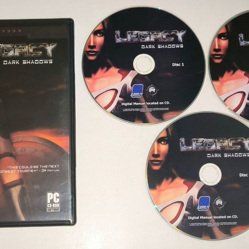 Legacy Dark Shadows PC game used, adventure
