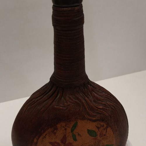 Collectible Johnnie Walker Black Label and Vintage Wine Bottles used