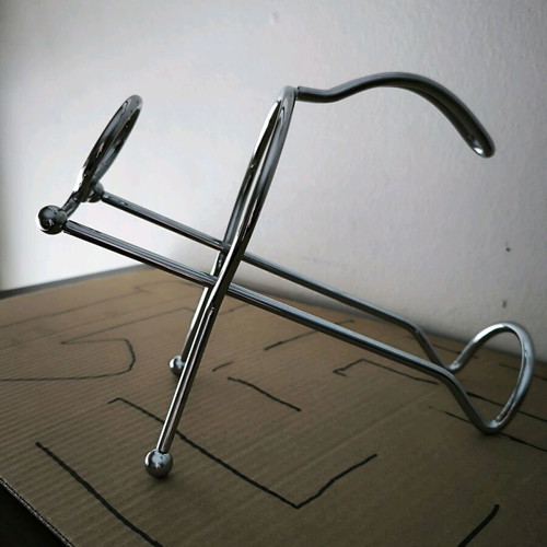 Bottle holder for wine and liqueur, like new, metal