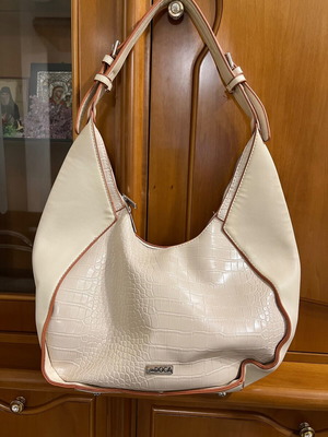 Doca чанта за рамо като нова, бяла