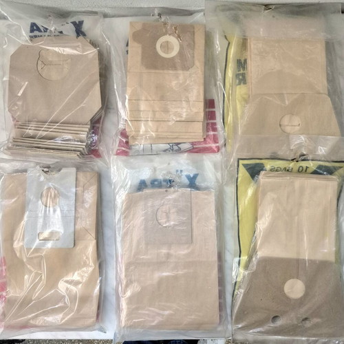 Vacuum Cleaner Bags new, pack of 6, compatible with multiple brands