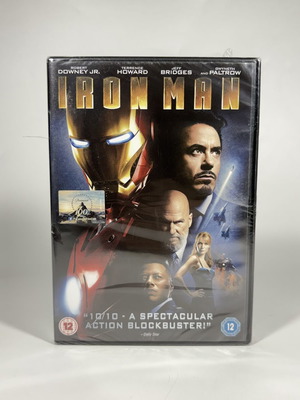 Iron Man DVD καινούργιο, με αγγλικούς υπότιτλους
