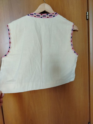 Zara boho vest, multicolour